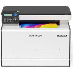 PANTUM CM2100DW Laser Printer, Colour Multifunction Printer for Printing, Copying and Scanning, Automatic Duplex Printing, Wi-Fi/NET/USB, 20ppm, for Home and Office