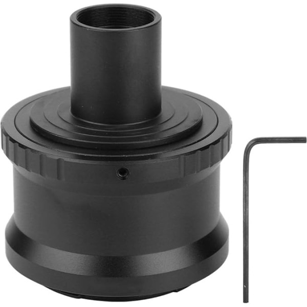 Akozon Microscope Eyepiece Adapter Ring, T2-NEX Microscope T-Mount Lens Adapter Camera Microscope Adapter for Sony NEX-Mount