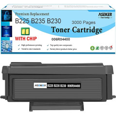 ASEKER B230 B225 B235 Toner Cartridge 3000 Pages 006R04400 Remanufactured for Xerox B230 B225 B235 Printer (Black x 1)