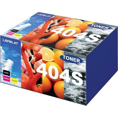 LOFBLAT CLT-P404C Toner Cartridge Compatible with Samsung CLT-K404S C404S Y404S M404S Toner for Samsung Xpress SL C480W C480FW C430W C480FN C480 C430 C48X C43X Series (Black Cyan Magenta Yellow)