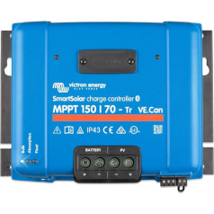 Victron Energy SmartSolar MPPT Tr VE.Can 150V 70 Amp 12/24/36/48 Volt Solar Charge Controller (Bluetooth)