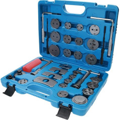 BRILLIANT TOOLS BT701050 Universal Brake Piston Reset Tool Set | 41 Pieces [Powered by KS Tools]