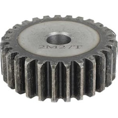 1 Stück 2M-Zahnrad 26/27/28/29 T Bastelloch 12 mm Zahnrad Weichstahlmaterial hochwertiges Ritzel Gesamthöhe 20 mm(28Teeth Bore 12mm)