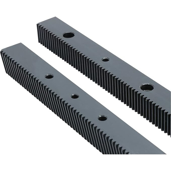 TANGJIANCHENG 1.25 Mod Helical/Straight Teeth Rack Helical Gear 1.25MOD Metal Steel Gear Set for CNC Machine (Hole Diameter: 671 mm, Number of Teeth: Straight Teeth)