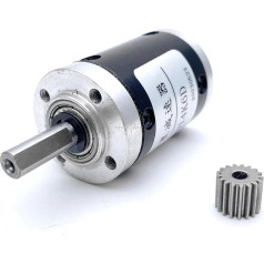 28 mm Planetary Gear Reducer DIY Car Aircraft Model Robot Reducer DC Electronic Starter Gear Box BIANMTSW (1 Ratio 3.71, 1.98 mm Motor Gear)