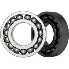 Hochtemperatur 500℃ Lager 6403 6404 6405 6406zz Lager 1St (Color : Silver, Size : 6404ZZ)