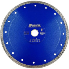 SHDIATOOL Diamond Cutting Disc 230mm x Mesh Turbo Saw Blade Tile Marble Ceramic Porcelain