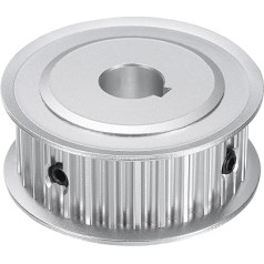 sourcing map 5M-32T-1/2B Timing Belt Pulley, 1/2