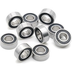 686-2RS Bearing ABEC-7 6 x 13 x 5 mm Miniature 686RS Ball Bearings 618/6RS Black Sealed 686 2RS Rulman