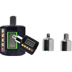 Torque Wrench 3-Piece Torque Wrench Tester with Adapter 3-200 N.m Digital Meter Display Head Bicycle Car Repair Bicycle Please Fully Functional, Small Portable, Cost-Effective (Colo