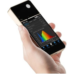 Kolorimeter, Tragbares Lichtspektrometer CCT CRI Meter Lux Test,Digitales Kolorimeter