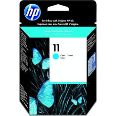 Hewlett Packard [HP] No. 11 Inkjet Cartridge Page Life 1750pp 28ml Cyan Ref C4836A