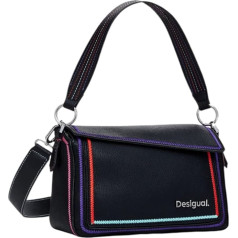 Desigual Women's Accessories PU Hand Bag, Black, black