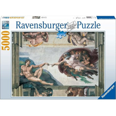 Ravensburger Michelangelo Creation of Adam Puzzle (5000 Pieces)
