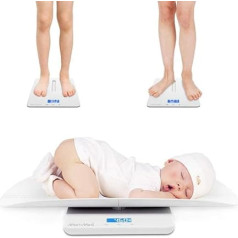 Digital Baby Scales 50 g to 100 kg | Children's Scales | Baby Scales | Baby Scales | Nursing Scales Baby - with Holding Function and Removable Attachment