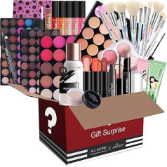 CHSEEO Make-Up Set Cosmetics Vanity Case Cosmetic Gift Set Eyeshadow Lip Gloss Concealer Palette Powder Lipstick Makeup Palettes for Face, Eyes and Lips #7