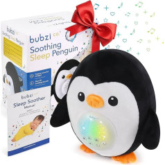 Music Box Baby Scream Activated Sensor White Noise Toy Sleeping Aid Baby Penguin Sound Machine Toddler Sleeping Aid Baby Night Light Unique Baby Gift Pram Toy