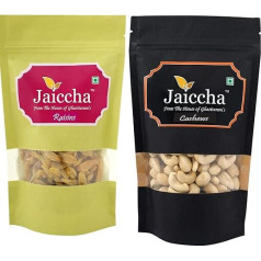 Jaiccha Ghasitaram Cashews and Raisins Pouches 200 GMS