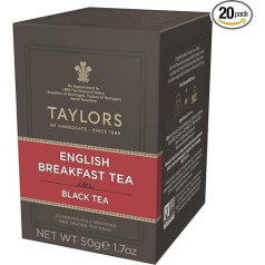 Taylor's of Harrogate English Breakfast Tea 50 g Pack of 1 x 50 g