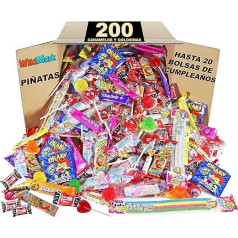 Mega Pack 200 WikiMark Sweets, Treats & Sweets - Allergy Free You Can Make Birthday Bags Gluten Free & Dairy Free