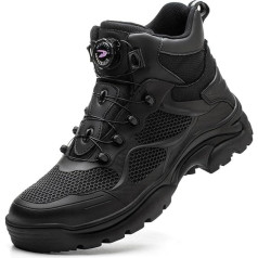 DKLOVIFU Trekking Shoes Women's Waterproof Men's Spring and Winter Button Boots Anti- and Anti-Sole Sole Shoes Non-Slip Work Boots Garden Shoes Men 47 Open Shoes Men 42 Tango