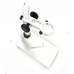 ZTBH Mikroskop-Zubehör-Kit Universal-Halterung Einstellbarer Tischständermikroskop-Digitalkamera G600 500x 1000x. Mikroskopische Objektträger