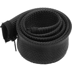 HUJWLBWF 50pcs 65cm 14mm Flexible Wire Cord Hider Cable Organizer Zipper Cable Sleeve Cover for Computer TV Desk Home Office