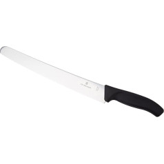 Victorinox 6863326B Pastry Knife, Serrated Edge, Blister, Black