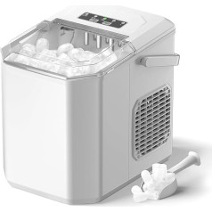 Ice Cube Machine, 12 kg / 24 Hours Ice Cube Maker, Professional Ice Maker 1.5 L Ice Maker 6-13 Minutes Production Time, Ice Cube Maker (Multi-Way)
