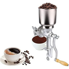 Universal - Corona Manual Grain Grinder Grain Corn Flour Grinder Iron Kitchen Utensils Table Mount Coffee Beans Food Wheat Grains Oats Nuts