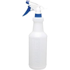 Jantexcolour Coded Spray Bottles Blue 750ml 265X110X90mm Kitchen Cleaner Empty