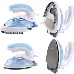 Sichler Haushaltsgeräte Travel Steam Iron, Compact Steam Iron for Travel and Holiday, Mini Iron, 800 W