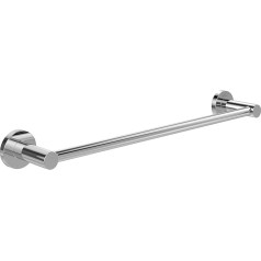 Villeroy & Boch Elements - Tender Towel Rail Bathroom Wall Mounted Towel Rail Zinc Towel Rail Round Length 504 mm Chrome