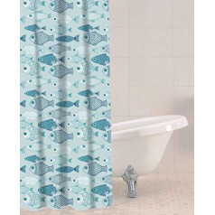 Sabichi Baby Fish PEVA Shower Curtain