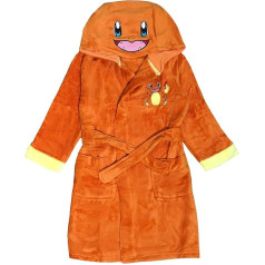 Pokemon Boys or Girls Hooded Bathrobe Dressing Gown Age 4-14 Years