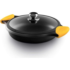 CASTEY R32 Aluminium Casserole Dish, Yellow