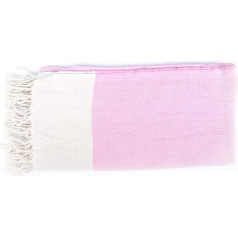Le Jardin du Lin Aesthetic cotton beach and bath towel, lightweight, soft and absorbent, 98 x 172 cm, made in Turkey