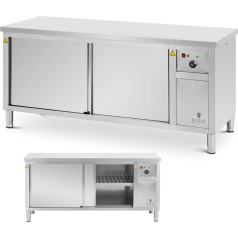 Apkures skapja plākšņu sildītājs 30-80 C 180 x 70 x 85 cm 2,4 kW