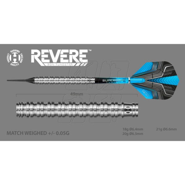 Revere 90% Softip šautriņas HS-TNK-000013873 / 21 g