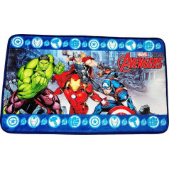 ILS I LOVE SHOPPING Children's Rug, Decorative Rug for Children's Room, Non-Slip, Soft and Fluffy, Thickness 2 cm (Avengers Hulk)