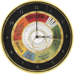 Harry Potter Wall Clock, Multi-Colour, 40 x 40 cm