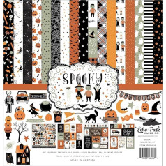 Echo Park Collection Kit 12 Inch X12 Inch Spooky PO284016