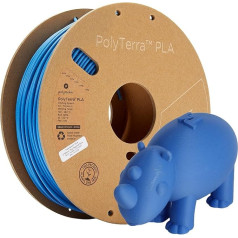 Polymaker 70829 PolyTerra PLA Filament PLA 2.85 mm 1000 g Sapphire Blue, Blue (Matte), 1 Piece