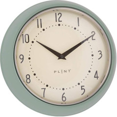Plint Retro Wall Clock Kitchen Clock Danish Design Wall Clock Mint