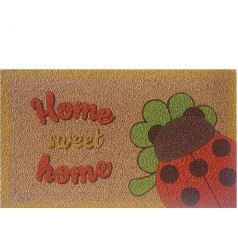 THUN - Doormat Home Sweet Home with Ladybird Lucky Charm