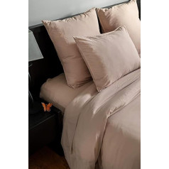 Cape Ferret Washed Cotton Duvet Cover 240 x 280 cm Pebble