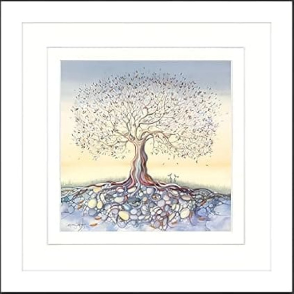 Artko Framed Print - Tree of Dreams of Catherine J Stephenson - Bunny Rabbit - Contemporary Art