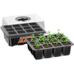 Spider Farmer Indoor Greenhouse Propagator, black