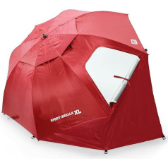 Sport-Brella XL Vented Sun and Rain Canopy with UPF 50+ for Beach and Sports Events (2.4m)