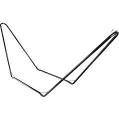 Harbour Housewares Garden / Camping Hammock Metal Frame Stand - Stand Only